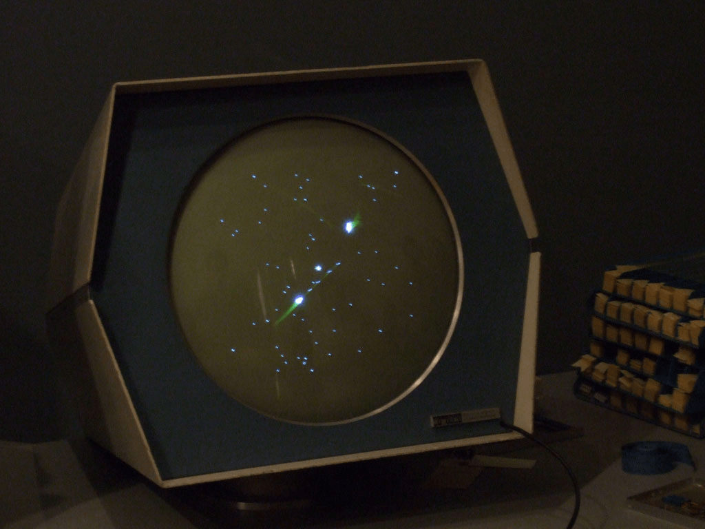 Photo of Spacewar console