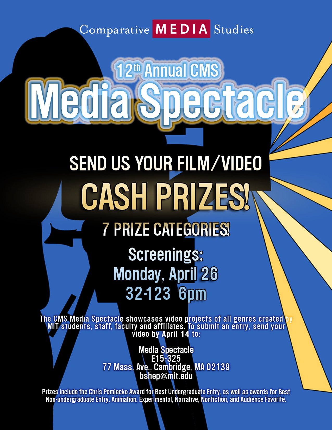 Media Spectacle 2012 poster