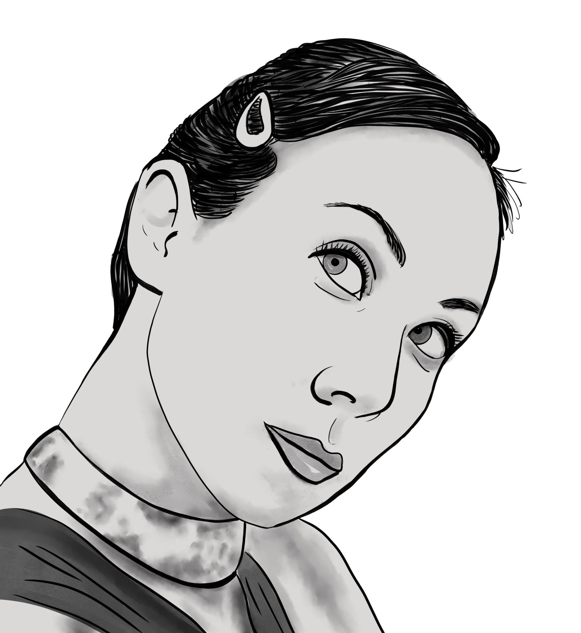 Illustration of Marisa Morán Jahn